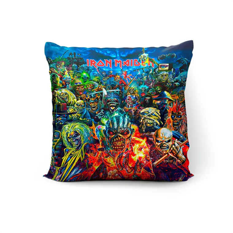 Cojín Iron Maiden 45x45cm Vudú Love  1