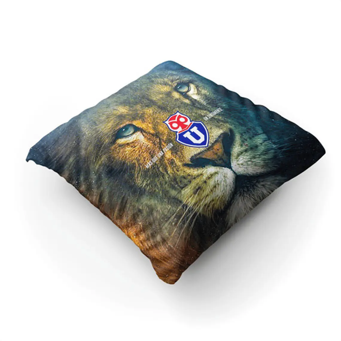 Cojín Universidad De Chile Un Sentimiento 45x45cm Vudú Love  2