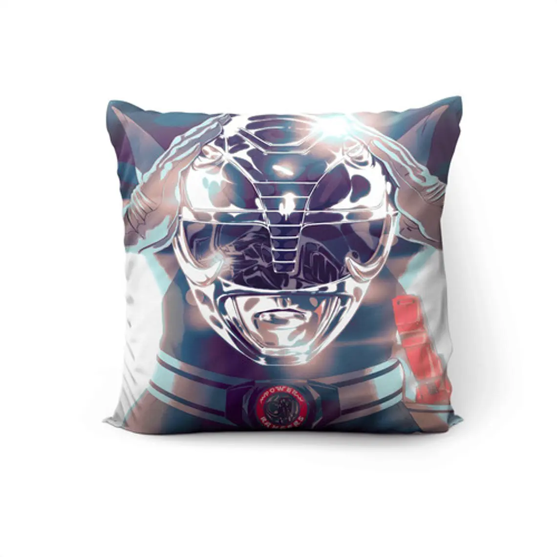 Cojín Power Rangers : Ranger Negro 45x45cm Vudú Love  1