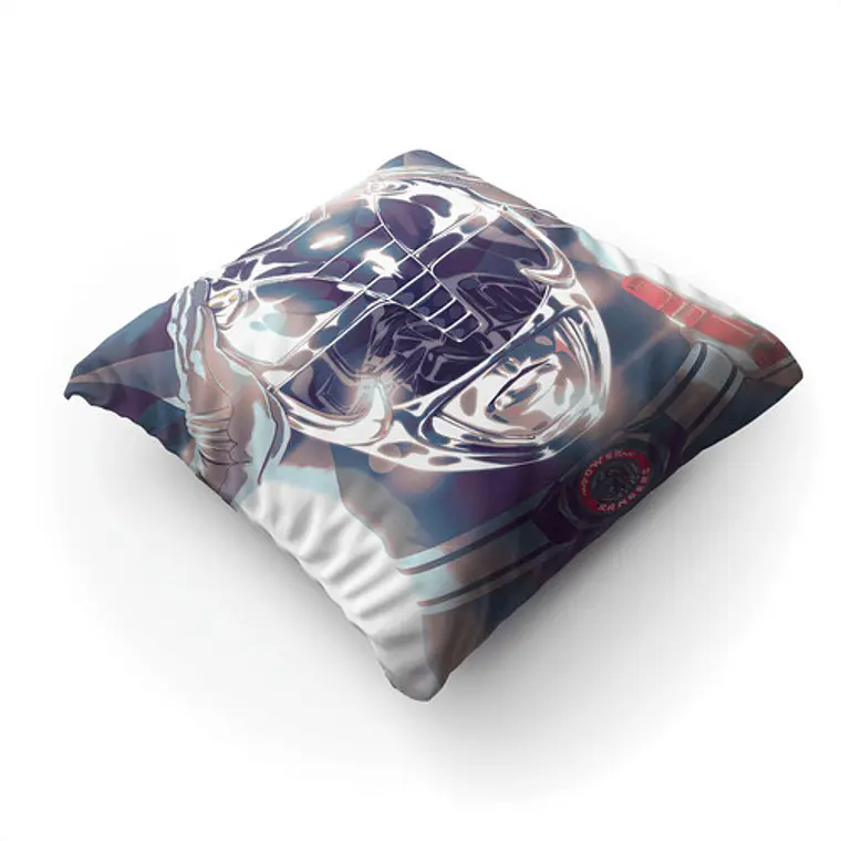 Cojín Power Rangers : Ranger Negro 45x45cm Vudú Love  2