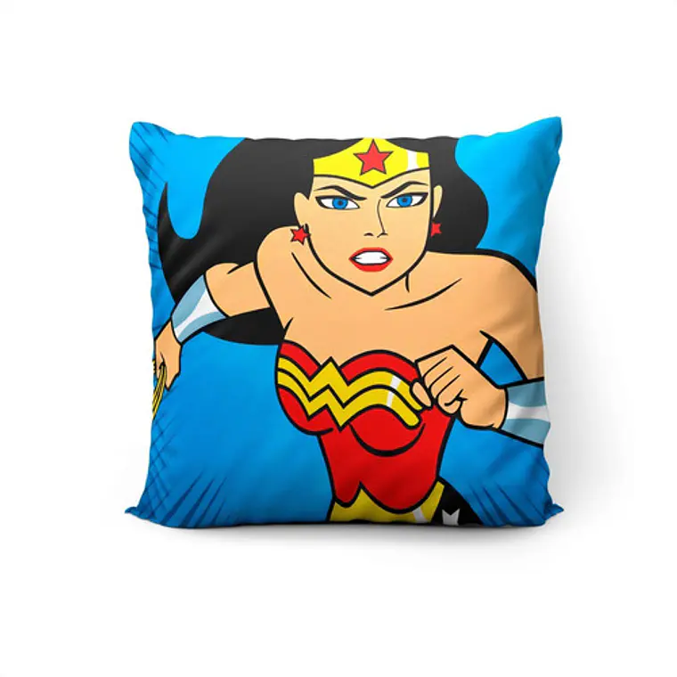 Cojín Mujer Maravilla Dc 45x45cm Vudú Love  1