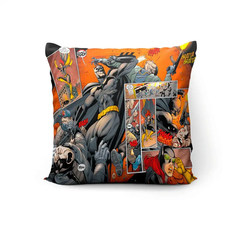 Cojín Batman Comic Dc 45x45cm Vudú Love  1