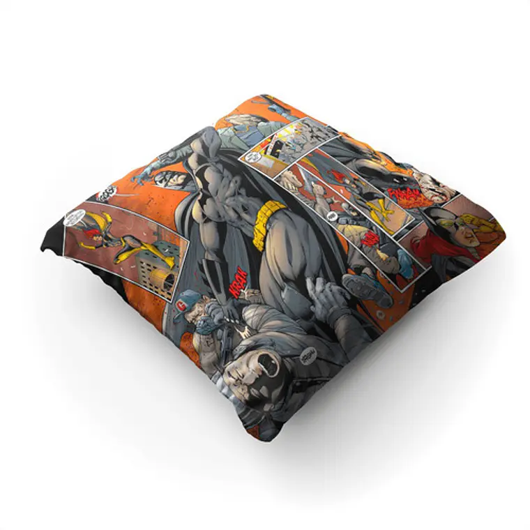 Cojín Batman Comic Dc 45x45cm Vudú Love  2