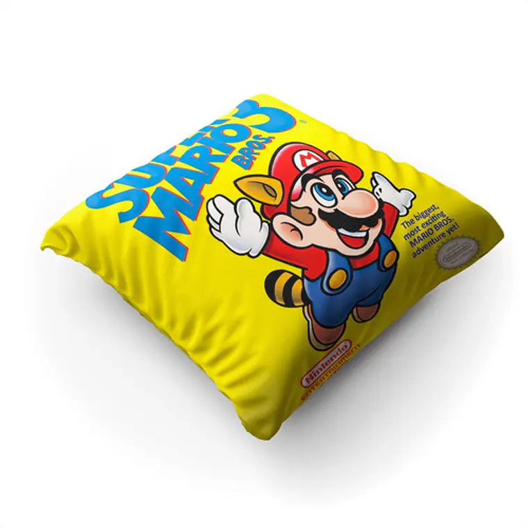 Cojín Super Mario Bros. 3 45x45cm Vudú Love  2