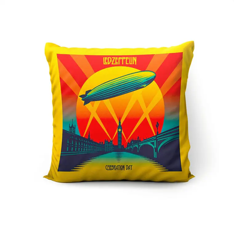 Cojín Led Zeppelin: Celebration Day 45x45cm Vudú Love  1