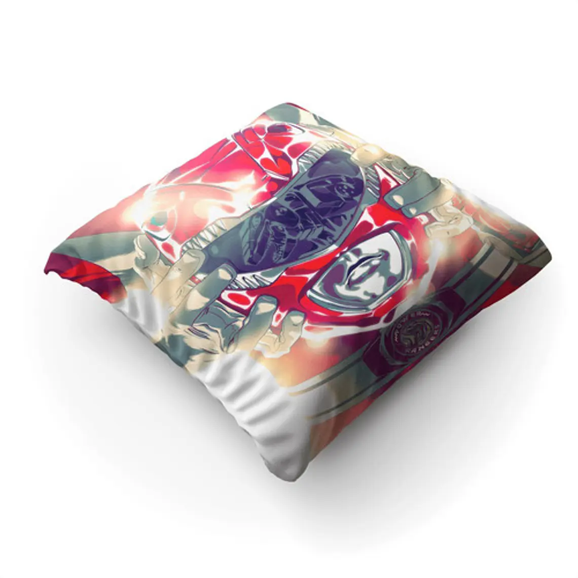 Cojín Power Rangers : Ranger Rojo 45x45cm Vudú Love  2