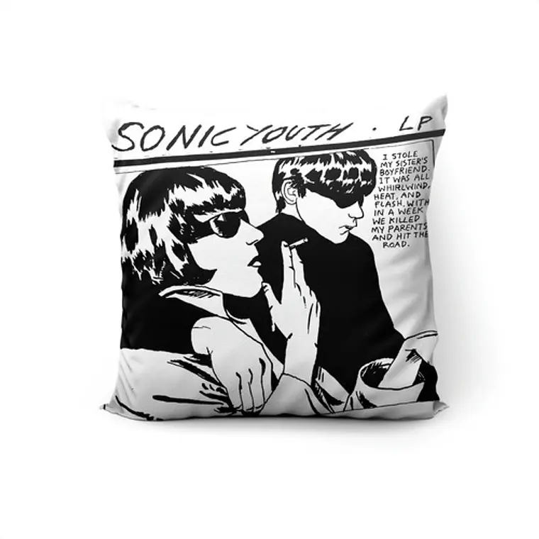 Cojín Sonic Youth: Goo 45x45cm Vudú Love  1