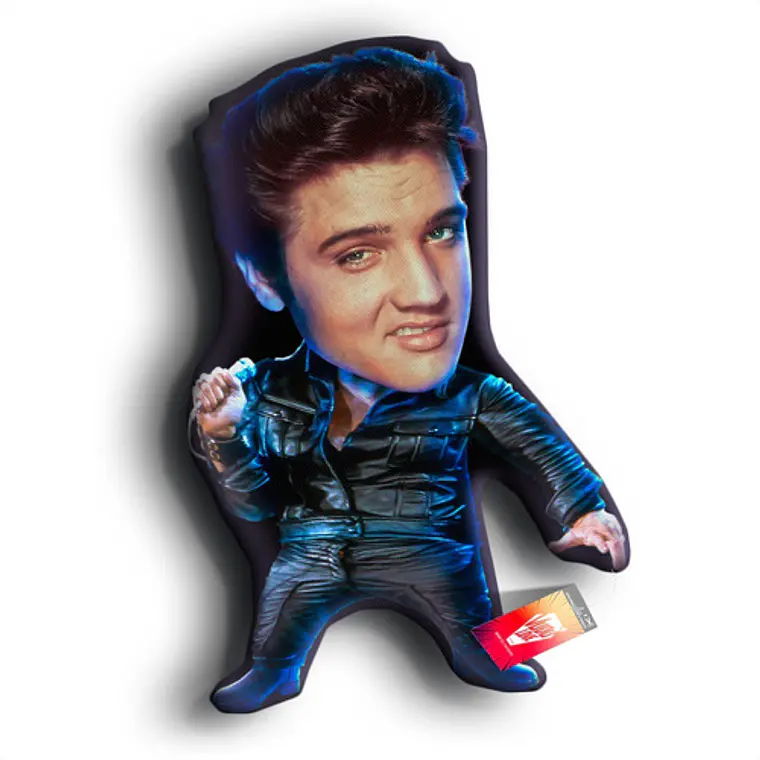 Cojín Elvis Presley “El Rey Chiquito” 40cm Vudú Love 1