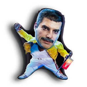 Cojín Freddie Mercury Queen “El Mercury Chiquito” 40cm Vudú Love
