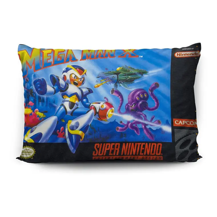 Funda De Almohada Mega Man X 70x45cm Vudú Love 1