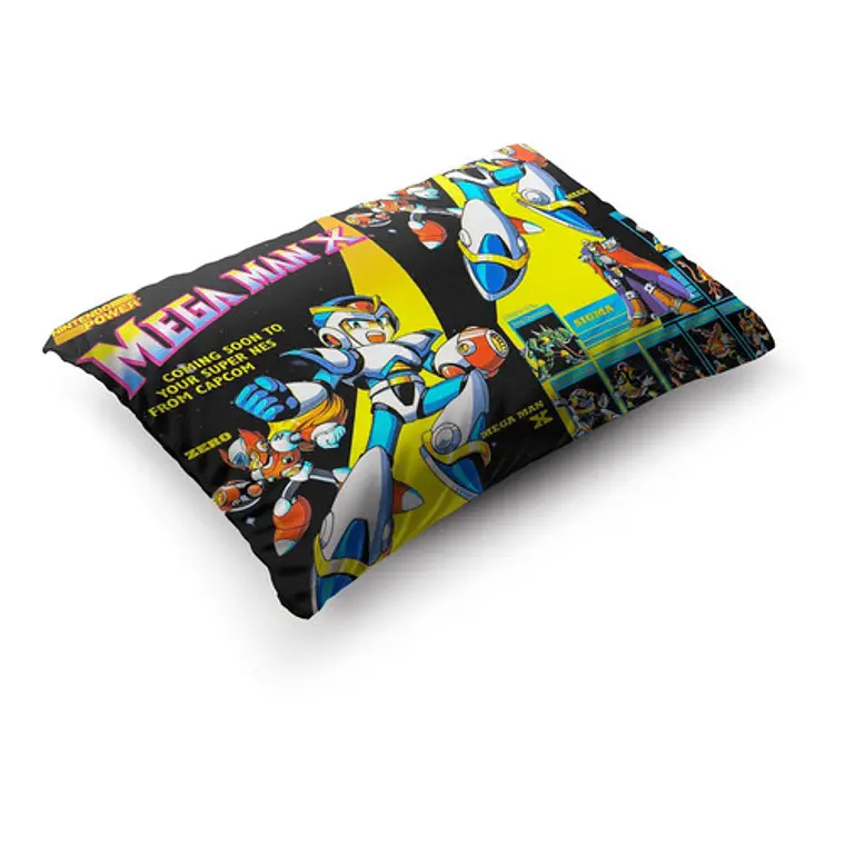 Funda De Almohada Mega Man X 70x45cm Vudú Love 4