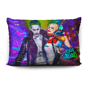 Funda De Almohada Suicide Squad 70x45cm Vudú Love 