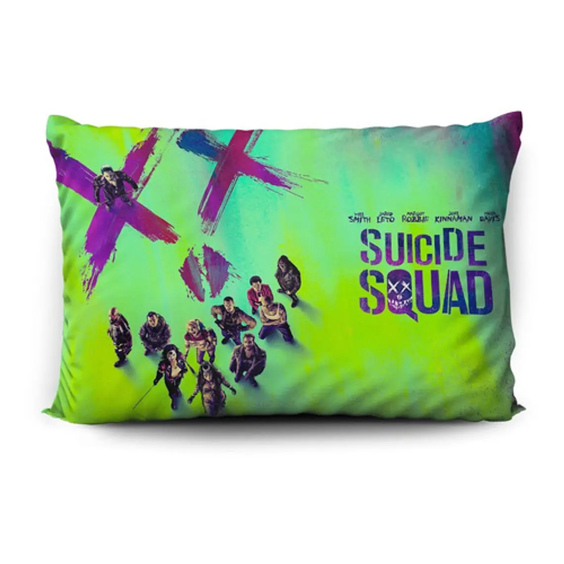 Funda De Almohada Suicide Squad 70x45cm Vudú Love  2