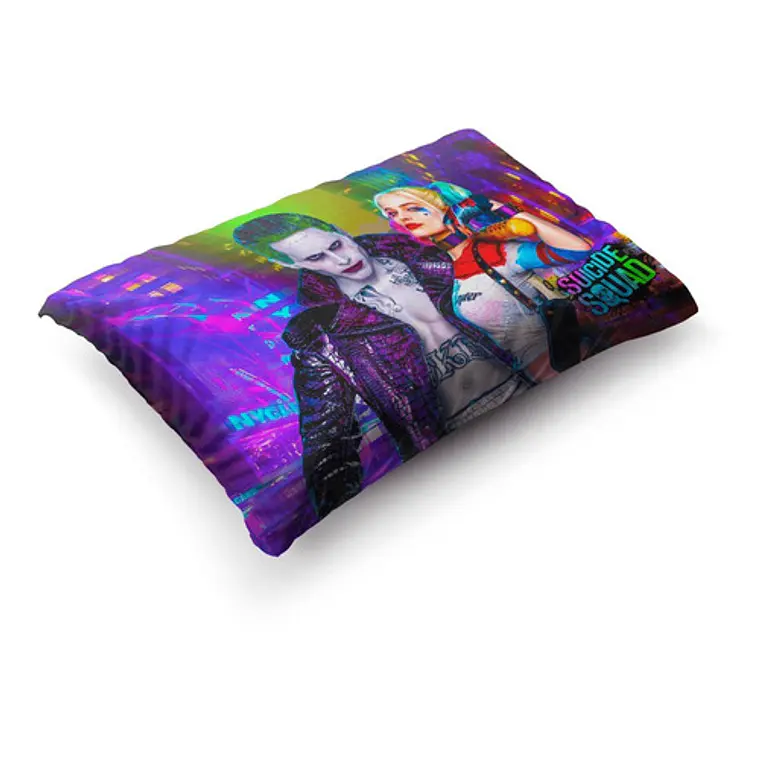 Funda De Almohada Suicide Squad 70x45cm Vudú Love  3