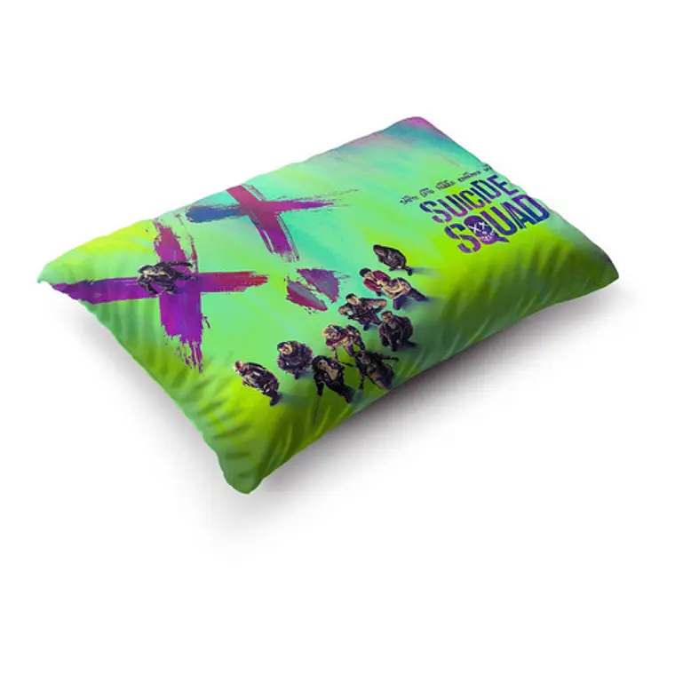 Funda De Almohada Suicide Squad 70x45cm Vudú Love  4