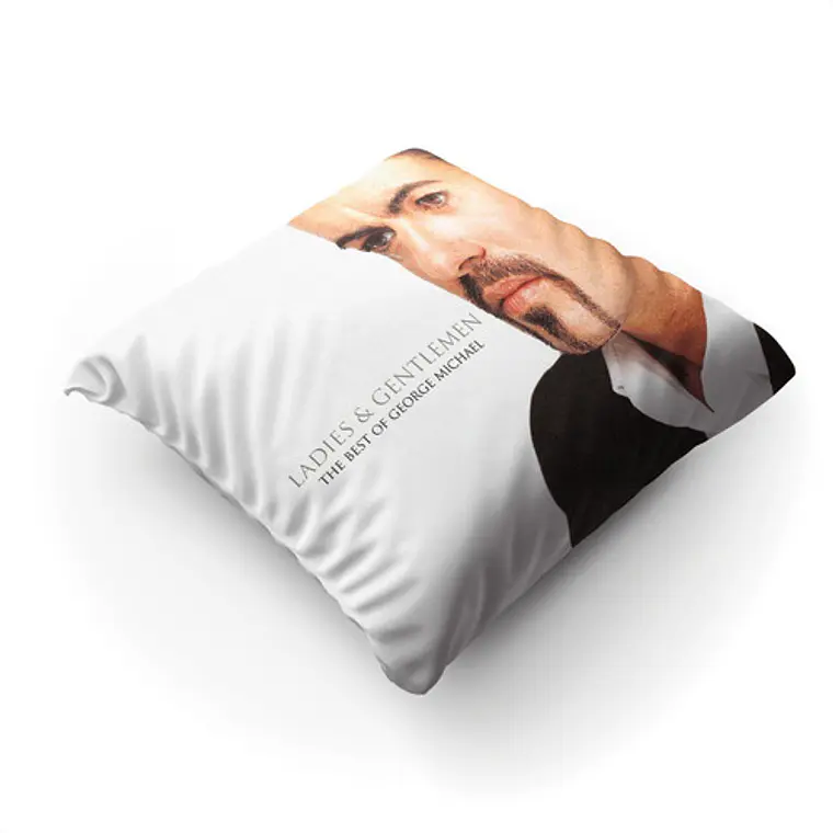 Cojín George Michael: Ladies & Gentleman 45x45cm Vudú Love  2