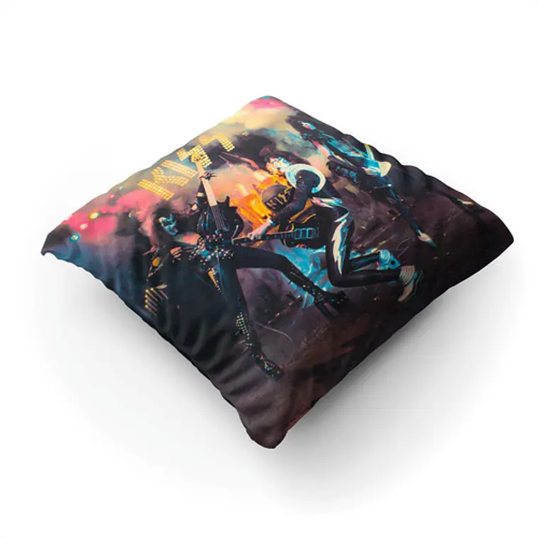 Cojín Kiss: Alive! 45x45cm Vudú Love  2