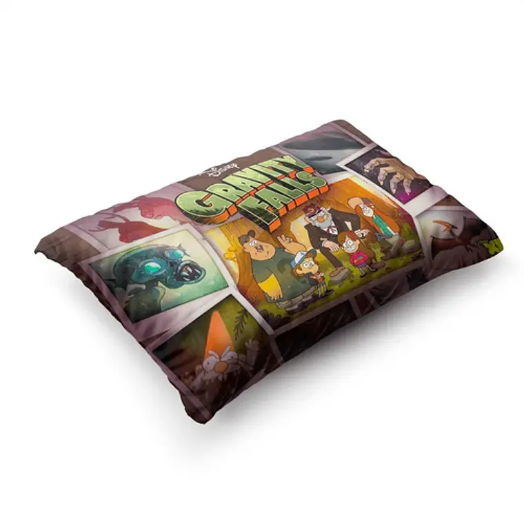 Funda De Almohada Gravity Fall 70x45cm Vudú Love  3