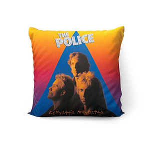Cojín The Police: Zenyattà Mondatta 45x45cm Vudú Love 
