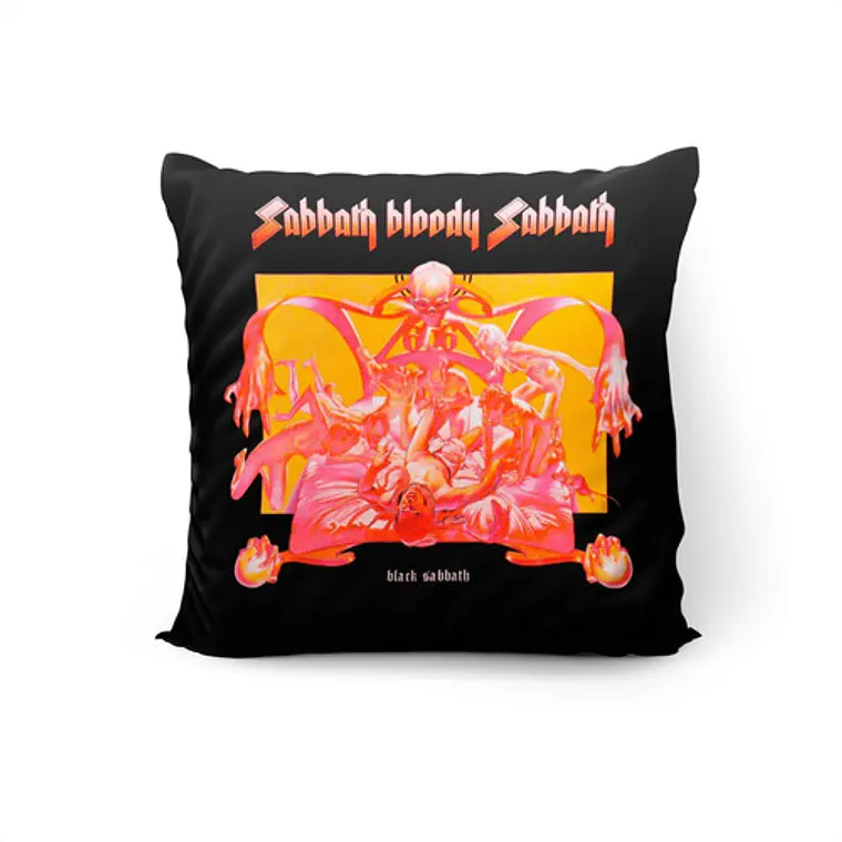 Cojín Black Sabbath 45x45cm Vudú Love  1