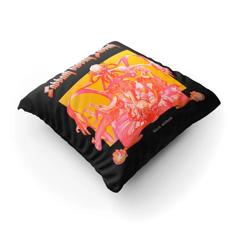 Cojín Black Sabbath 45x45cm Vudú Love  2