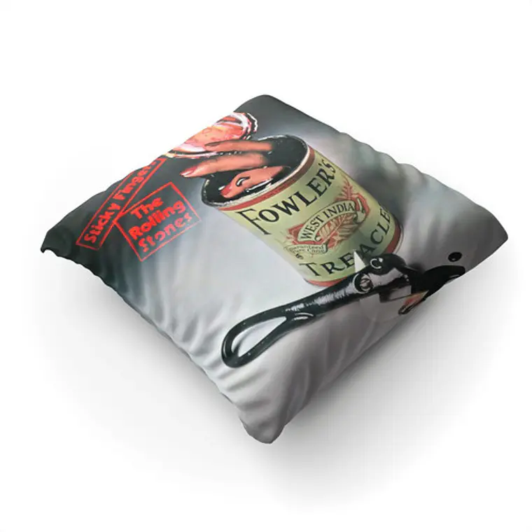 Cojín The Rolling Stones: Sticky Fingers 45x45cm Vudú Love  2