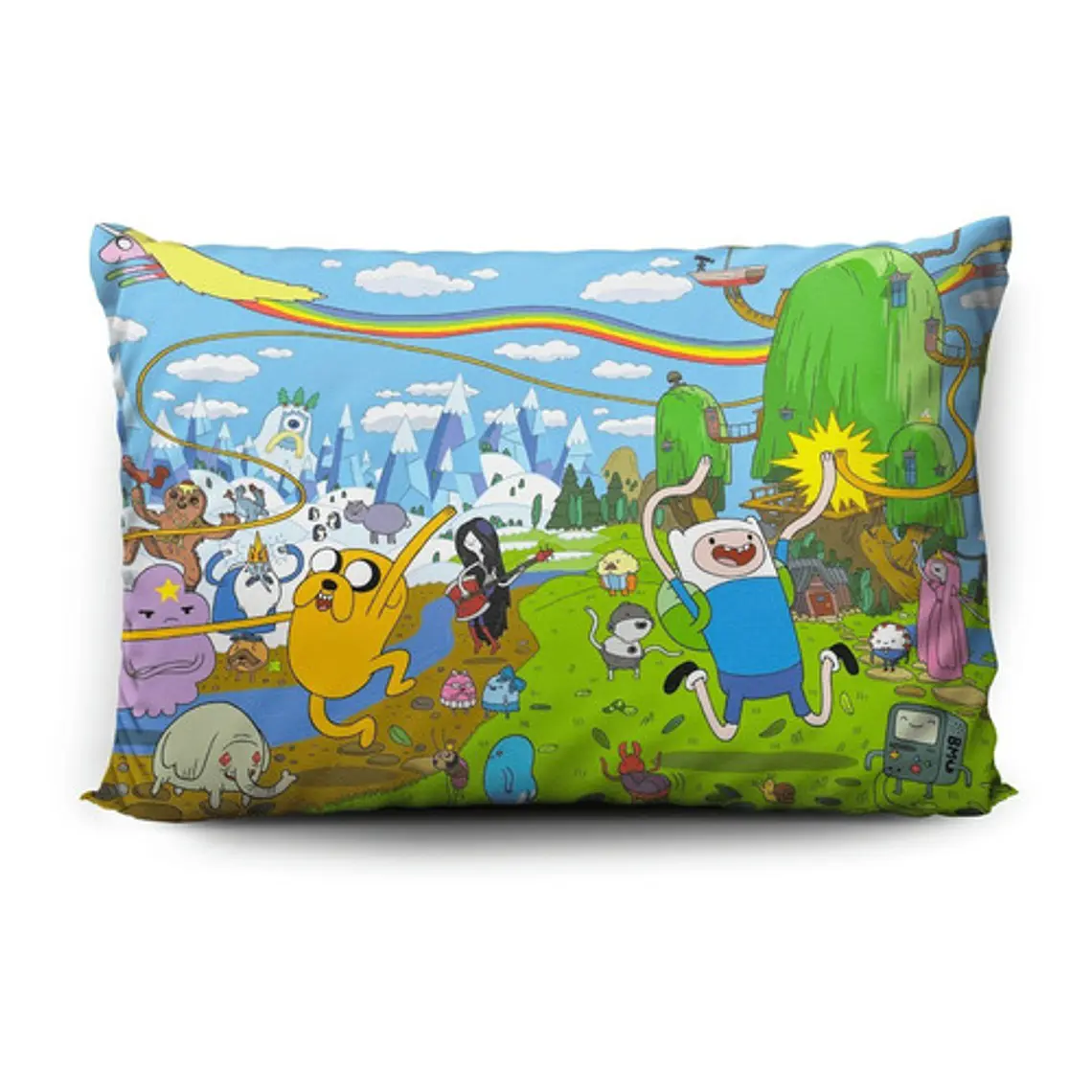 Funda De Almohada Hora De Aventura 70x45cm Vudú Love  1