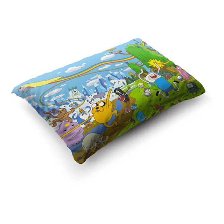 Funda De Almohada Hora De Aventura 70x45cm Vudú Love  3