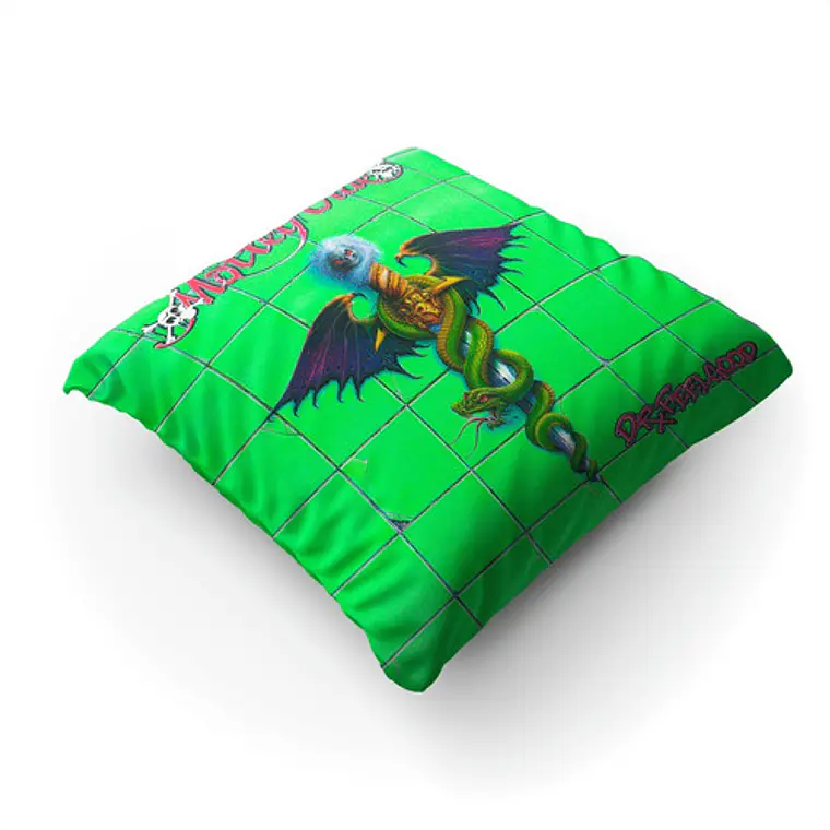 Cojín Motley Crue: Dr. Feelgood 45x45cm Vudú Love  2