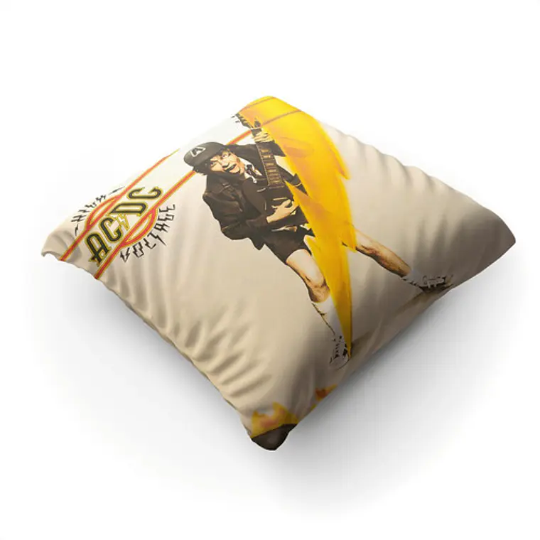 Cojín Ac/dc: High Voltage 45x45cm Vudú Love  2