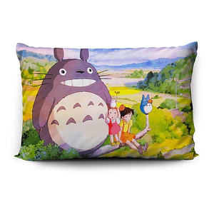 Funda De Almohada Mi Vecino Totoro 70x45cm Vudú Love 