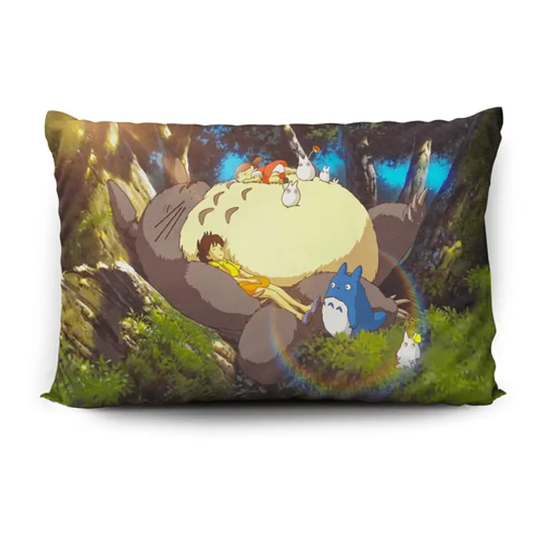 Funda De Almohada Mi Vecino Totoro 70x45cm Vudú Love  2