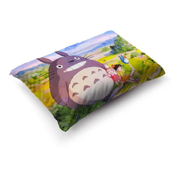 Funda De Almohada Mi Vecino Totoro 70x45cm Vudú Love  3
