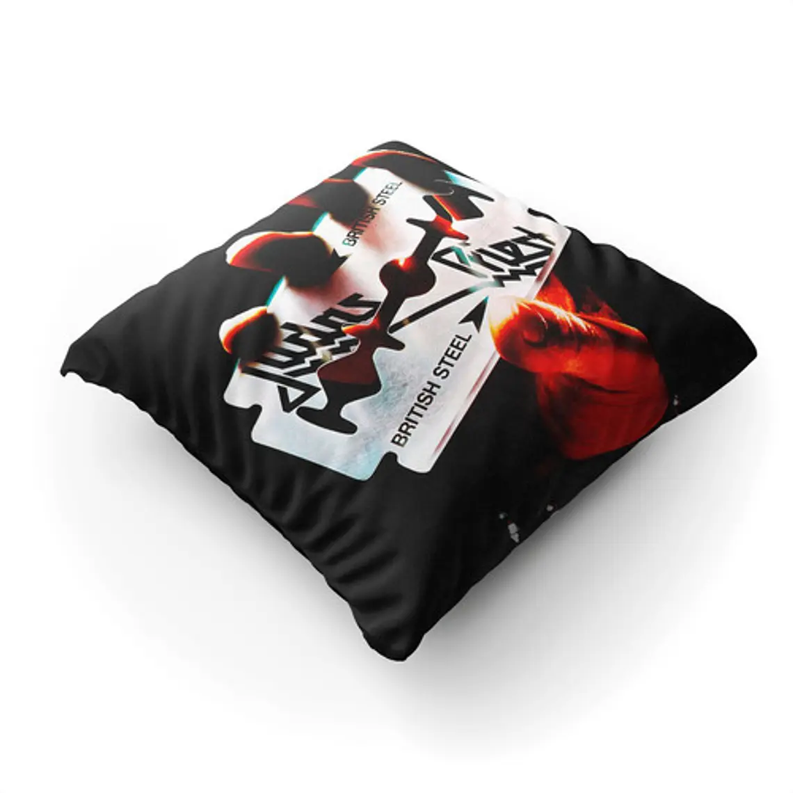 Cojín Judas Priest: British Steel 45x45cm Vudú Love  2