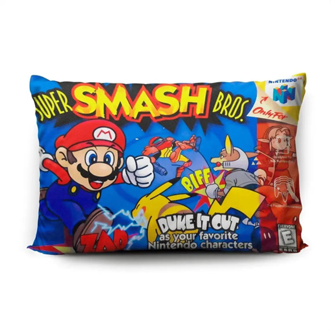 Funda De Almohada Super Smash Bros 70x45cm Vudú Love  1