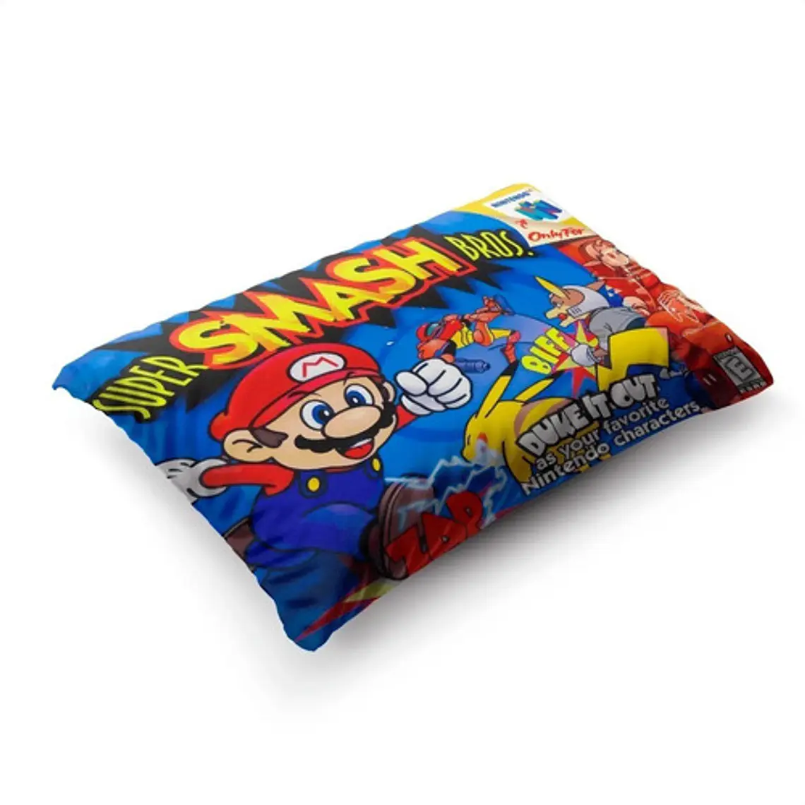 Funda De Almohada Super Smash Bros 70x45cm Vudú Love  3