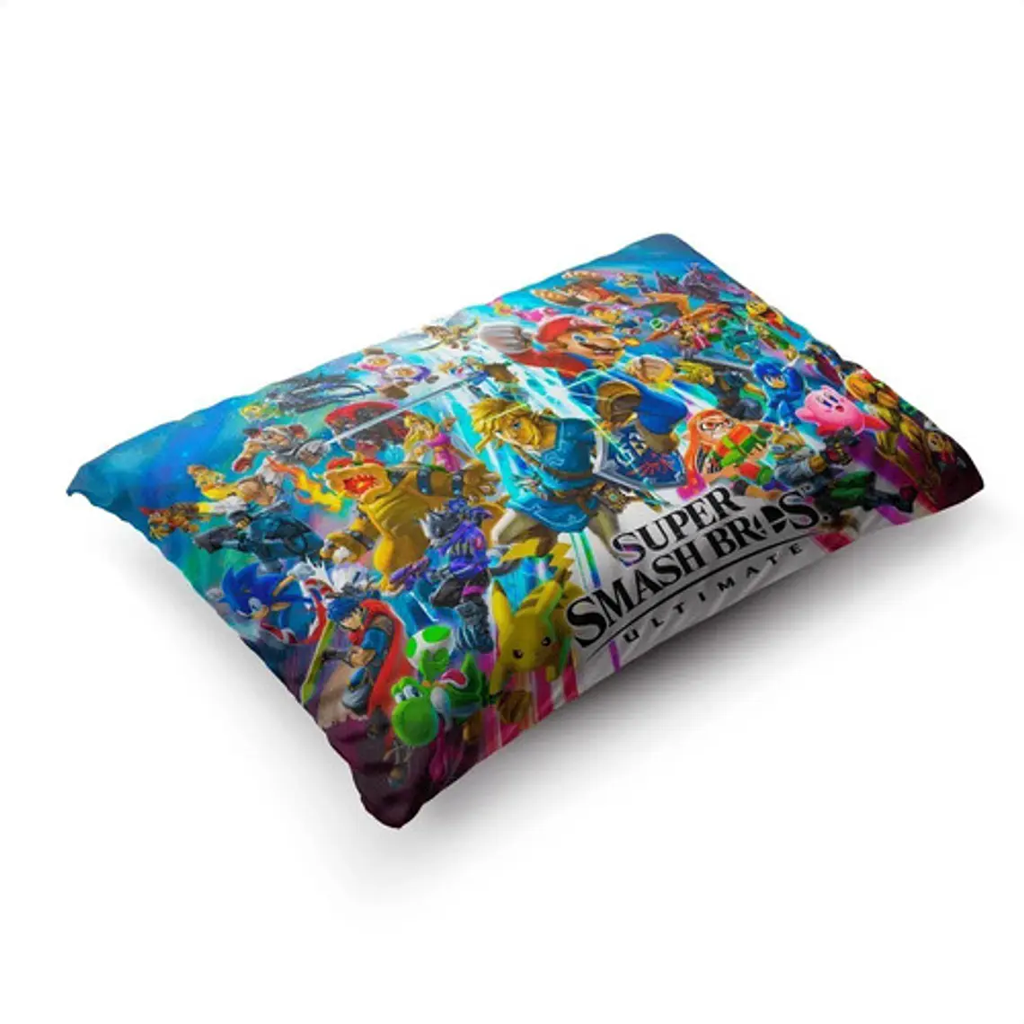 Funda De Almohada Super Smash Bros 70x45cm Vudú Love  4