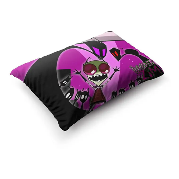 Funda De Almohada Invasor Zim 70x45cm Vudú Love  3