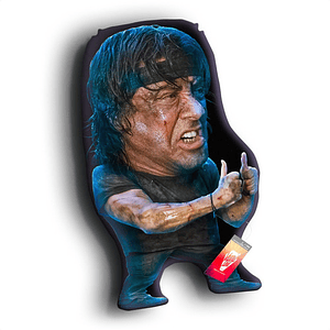 Cojín “El Rambo Chiquito” 40cm Vudú Love