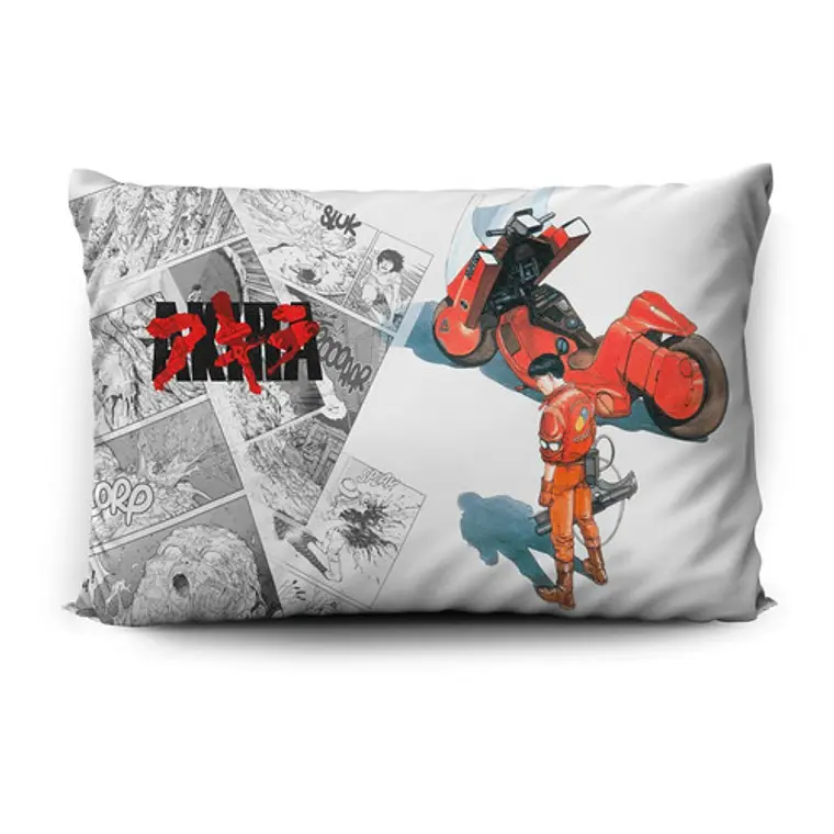 Funda De Almohada Akira 70x45cm Doble Estampado Vudú Love  1