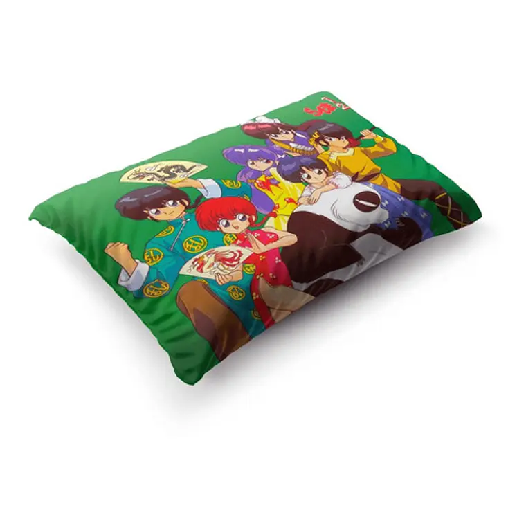Funda De Almohada Ranma1/2 70x45cm Doble Estampado Vudú Love 4
