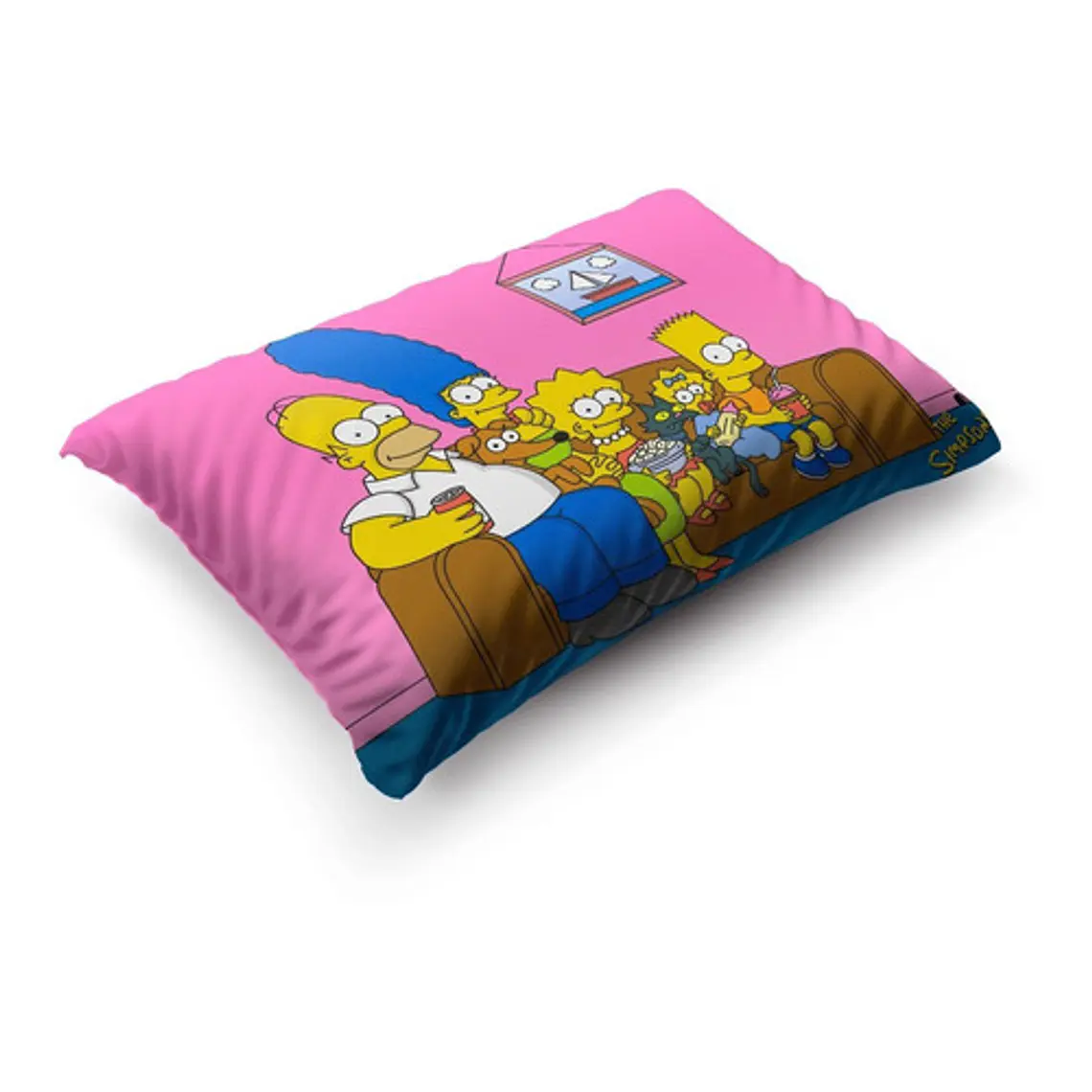 Funda De Almohada Los Simpson 70x45cm Vudú Love  4