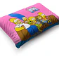 Funda De Almohada Los Simpson 70x45cm Vudú Love  - Miniatura 4