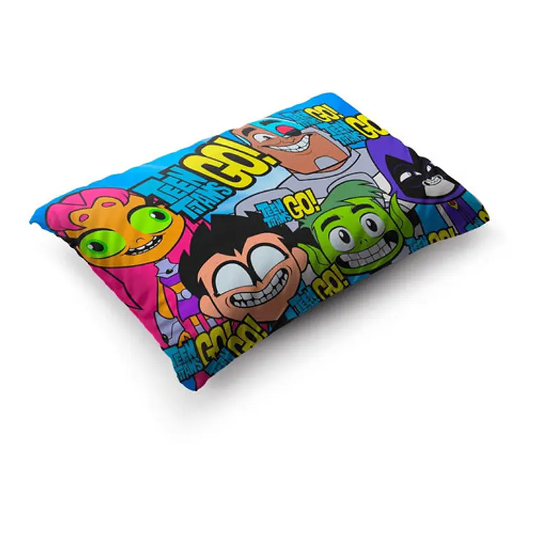Funda De Almohada Teen Titans Go! 70x45cm Vudú Love  3