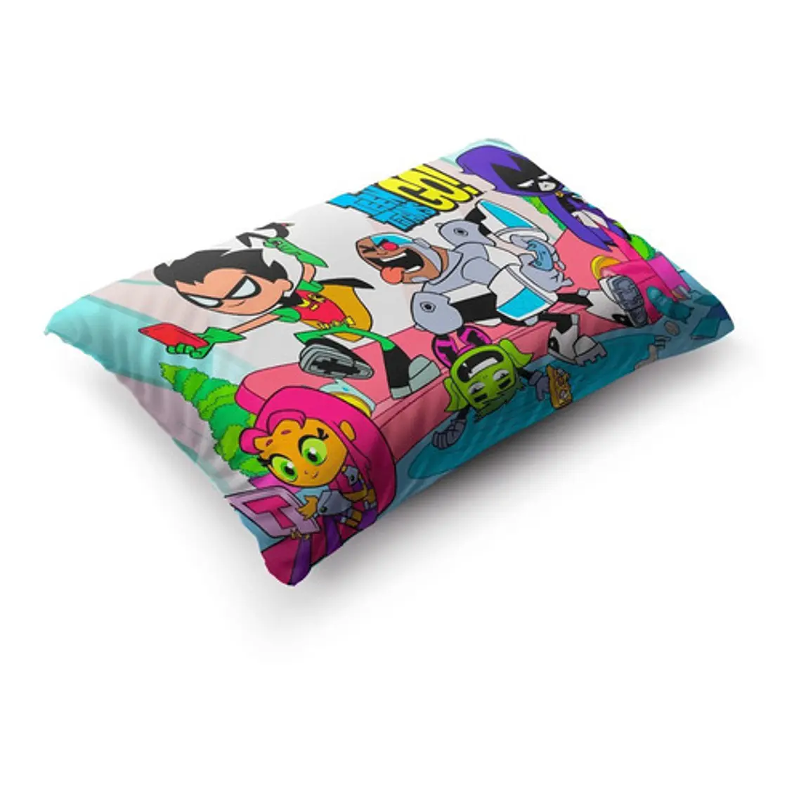 Funda De Almohada Teen Titans Go! 70x45cm Vudú Love  4