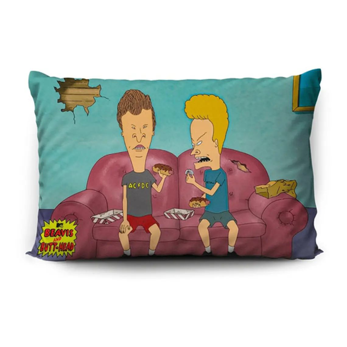 Funda De Almohada Beavis & Butthead 70x45cm Vudú Love  2