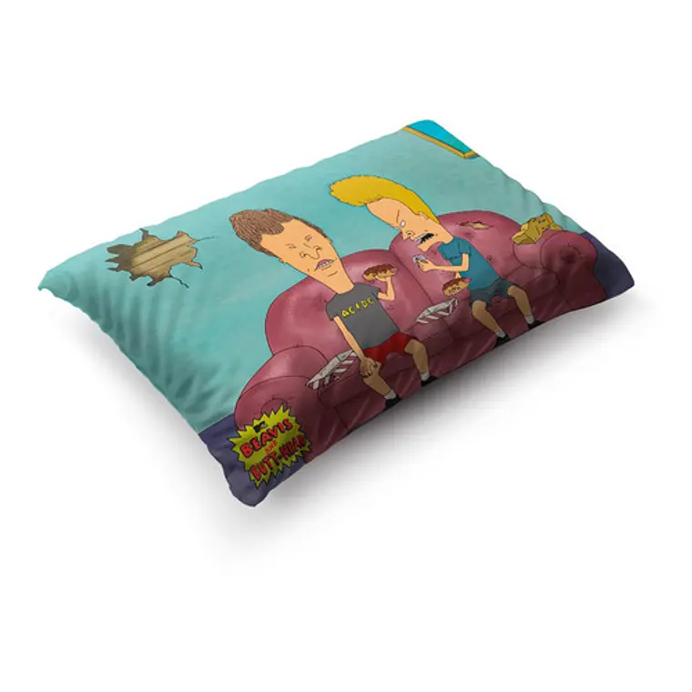 Funda De Almohada Beavis & Butthead 70x45cm Vudú Love  4