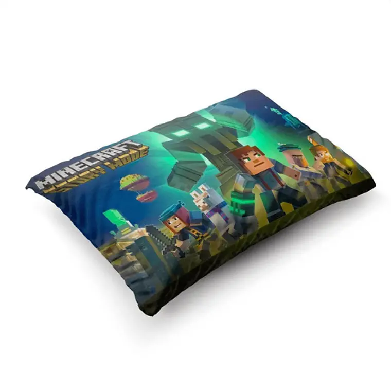 Funda De Almohada Minecraft 70x45cm Vudú Love  4