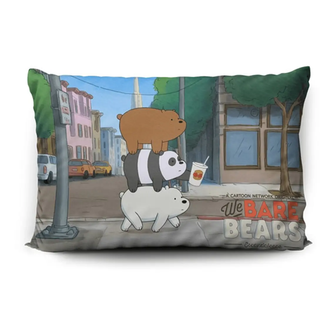Funda De Almohada Osos Escandalosos 70x45cm Vudú Love  1