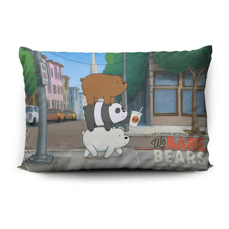 Funda De Almohada Osos Escandalosos 70x45cm Vudú Love  1